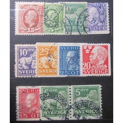 Švédsko partie poštovních známek 20_22