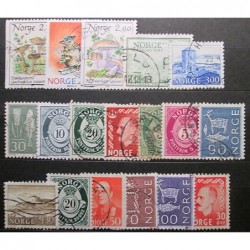 Norsko partie poštovních známek 20_25