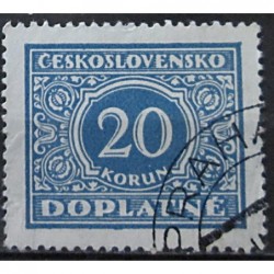 Československo Doplatné 20 korun